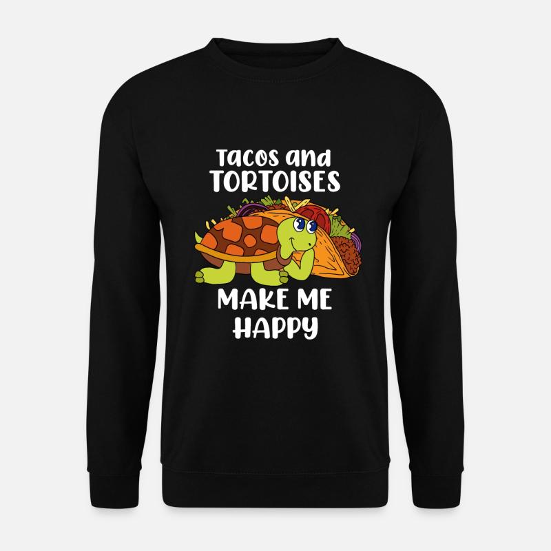 Turtle Funny Gift - Unisex Sweatshirt - black