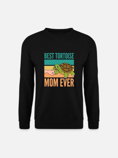 Best turtle moma ever - Unisex Sweatshirt - black