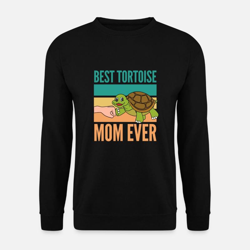 Best turtle moma ever - Unisex Sweatshirt - black