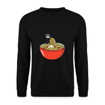 Ferret - Unisex Sweatshirt - black - Front - Alina (178cm) & Michal (187cm)