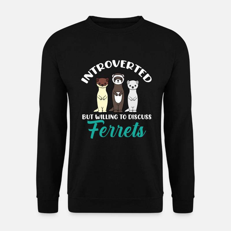 Ferret - Unisex Sweatshirt - black