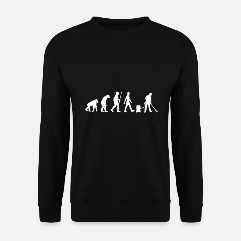 Staubsauger Reinigung Reinigungskraft Geschenk - Unisex Pullover - Schwarz