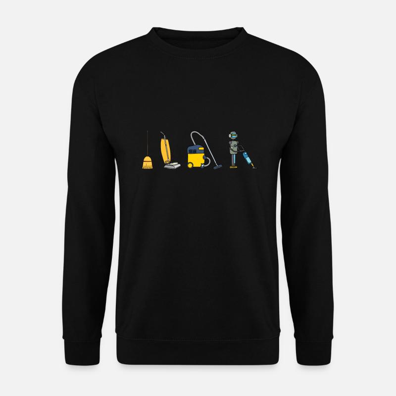 Staubsauger Reinigung Reinigungskraft Geschenk - Unisex Pullover - Schwarz