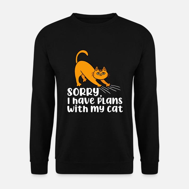 Chat - Sweat-shirt Unisexe - noir