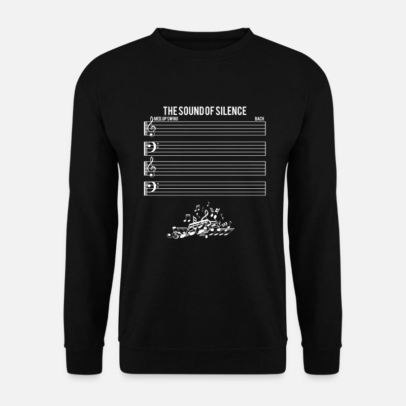 The Sound Of Silence - Unisex Sweatshirt - black