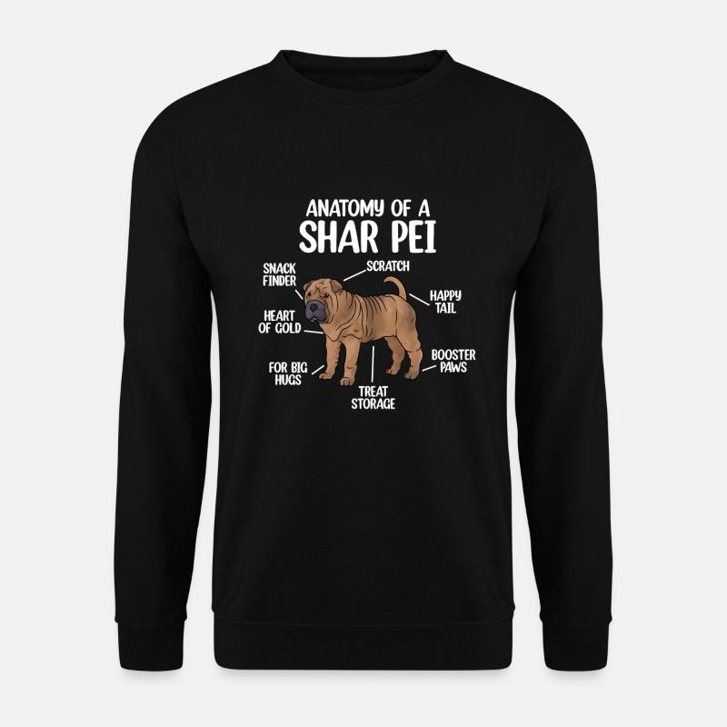 Chinese Shar Pei - Unisex Sweatshirt - black