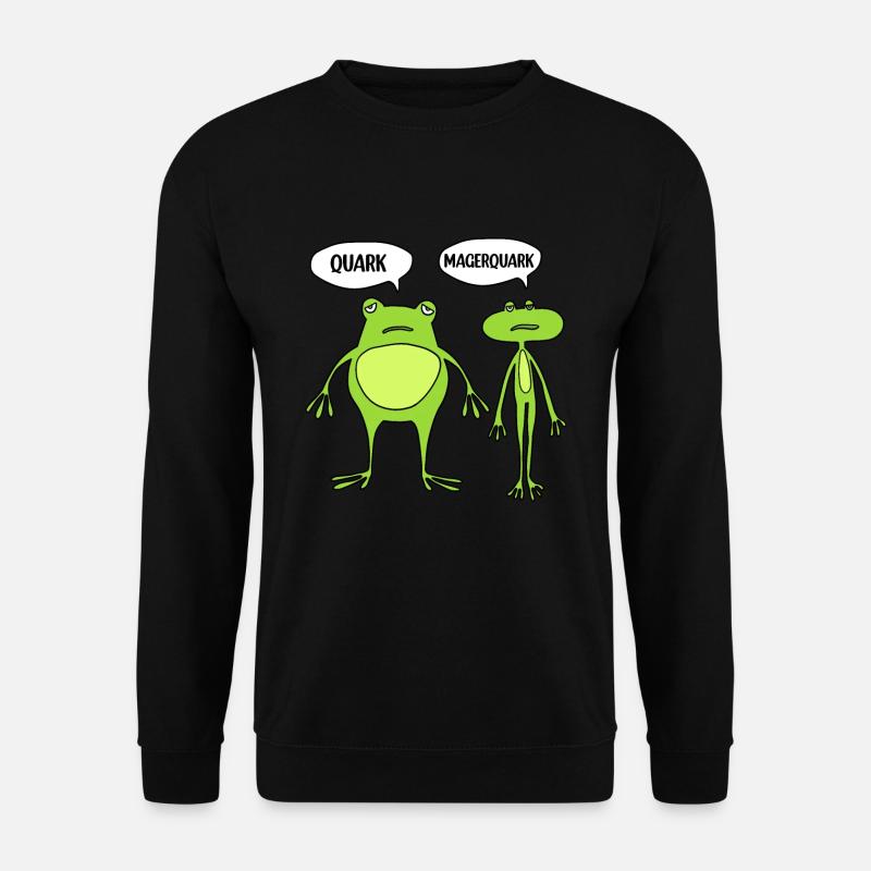 Quar Magerquark - Unisex Pullover - Schwarz