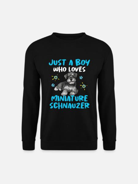 Miniature Schnauzer - Unisex Sweatshirt - black