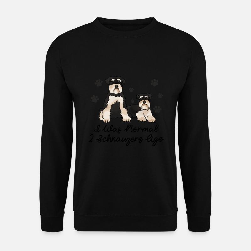 Zwergschnauzer - Unisex Pullover - Schwarz