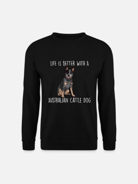 Australian Cattle Dog - Unisex Sweatshirt - black