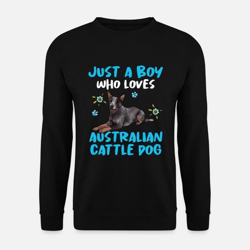 Bouvier australien - Sweat-shirt Unisexe - noir