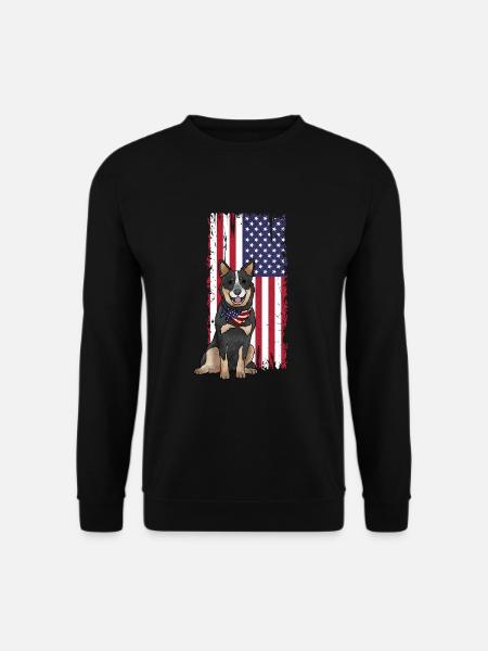 Australian Cattle Dog - Unisex Sweatshirt - black