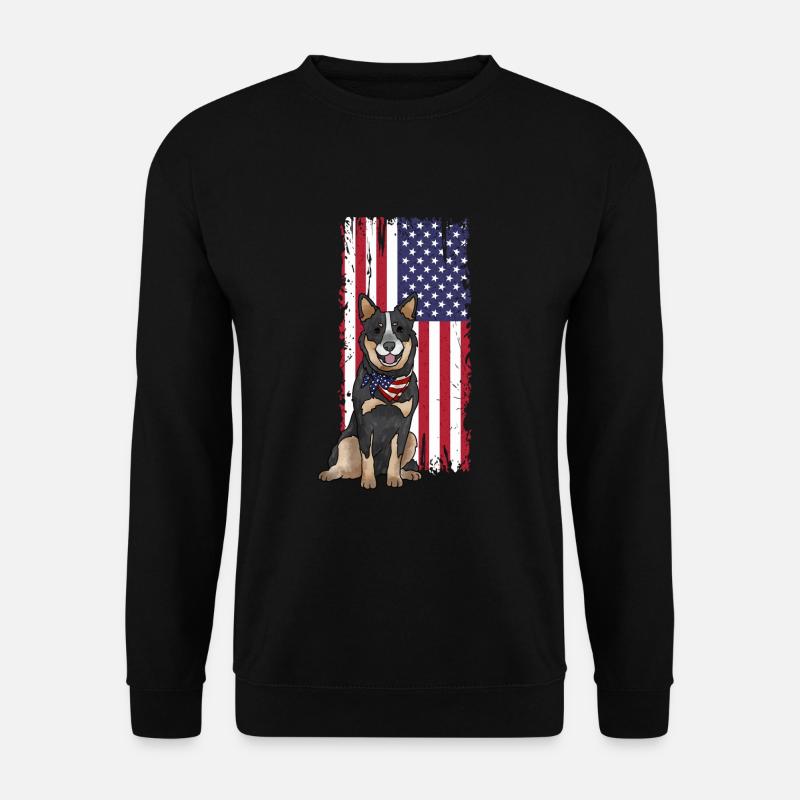 Australian Cattle Dog - Unisex Sweatshirt - black