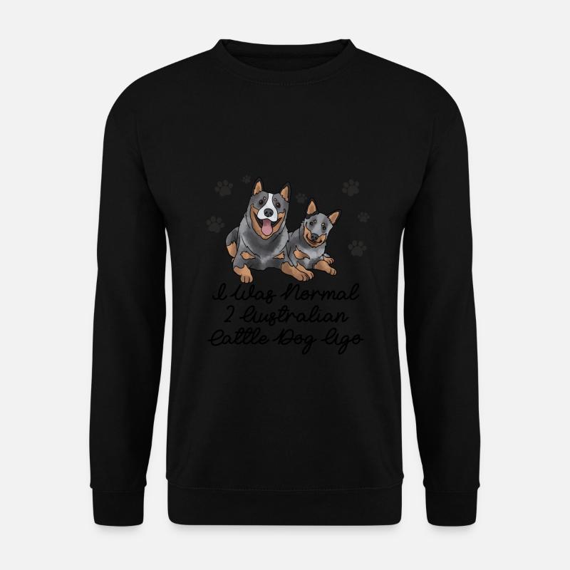 Australian Cattle Dog - Unisex Pullover - Schwarz