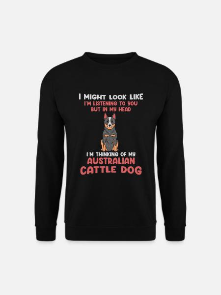 Australian Cattle Dog - Unisex Sweatshirt - black