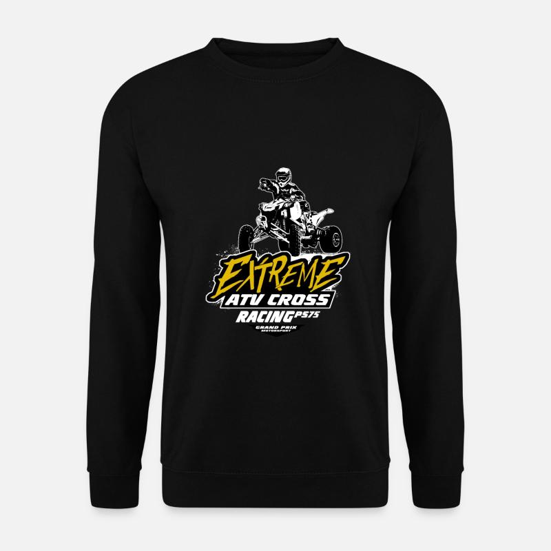 Quad Racing - ATV Racer - Unisex Sweatshirt - black