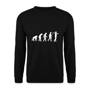 Axt Evolution - Unisex Pullover - Schwarz - Vorne - Alina (178cm) & Michal (187cm)