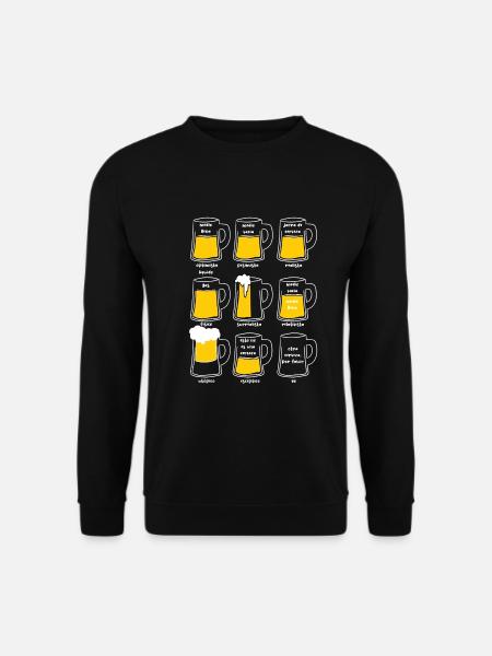 Funny beer - Unisex Sweatshirt - black