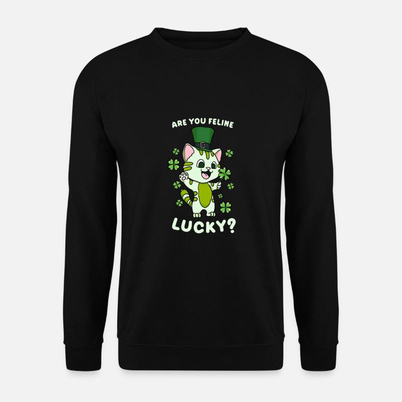 Are you lucky? - Unisex Sweatshirt - black