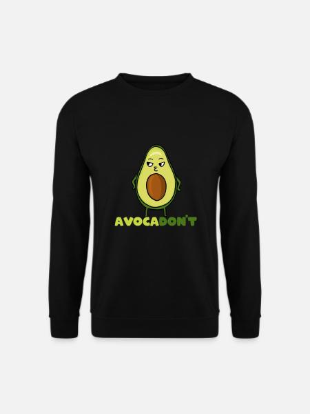 Avocat - Sweat-shirt Unisexe - noir