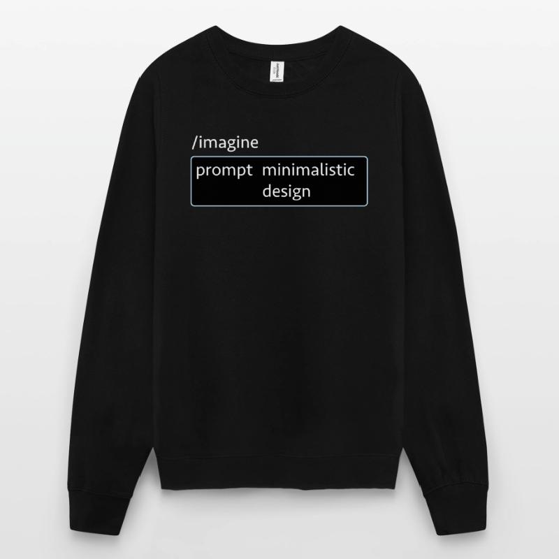Conception d’image AI-Prompt Dire informatique AI Computer Sweat-shirt Unisexe