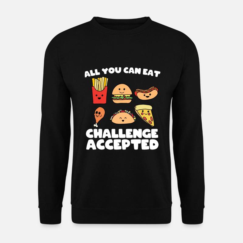 Concours de restauration rapide - Sweat-shirt Unisexe - noir