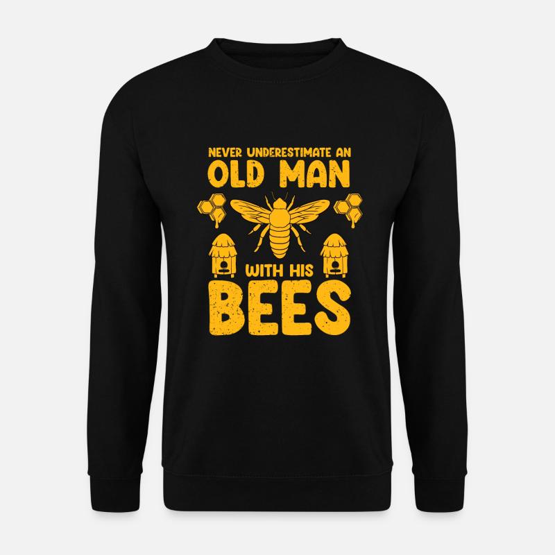 Beekeeper Bees Gift - Unisex Sweatshirt - black