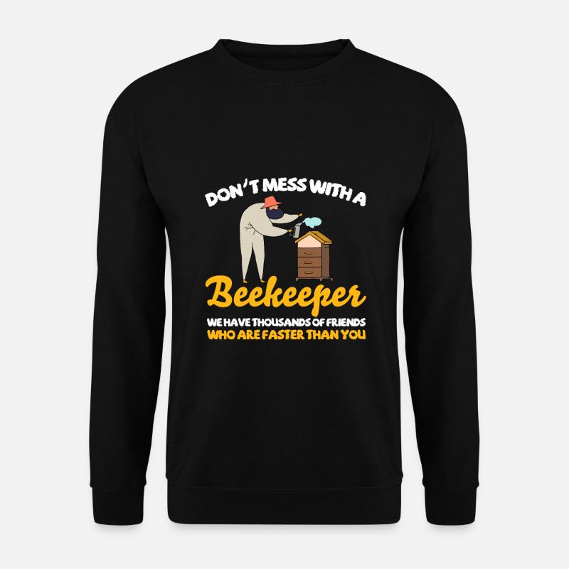 Beekeeper Bees Gift - Unisex Sweatshirt - black