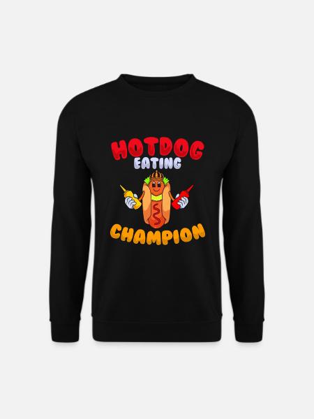Hot dog - Unisex Sweatshirt - black