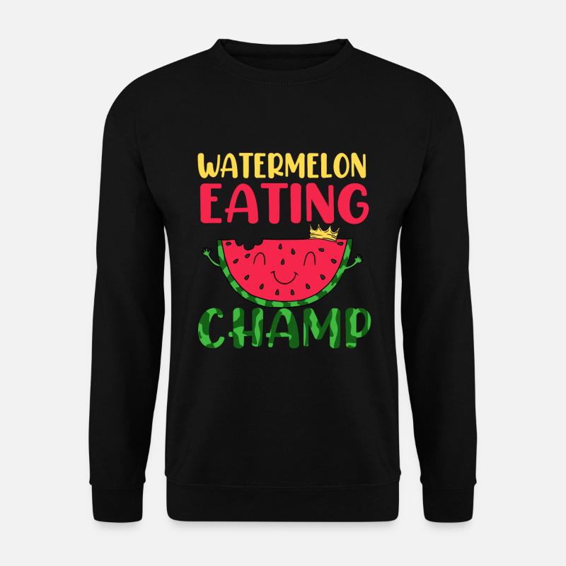 Watermelon - Unisex Sweatshirt - black