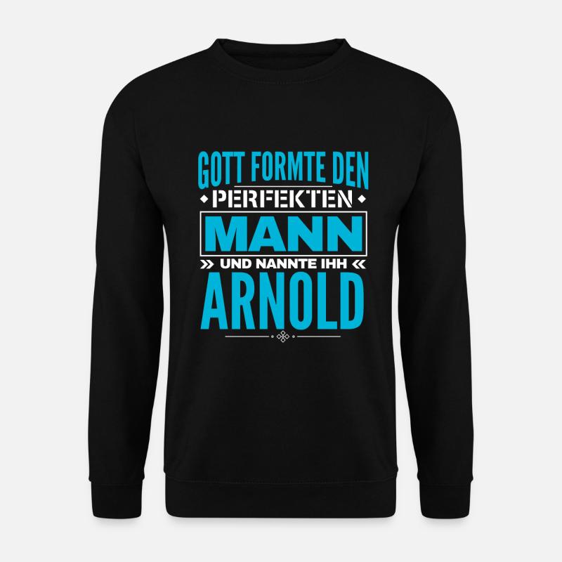 Arnold Name Design - Unisex Pullover - Schwarz