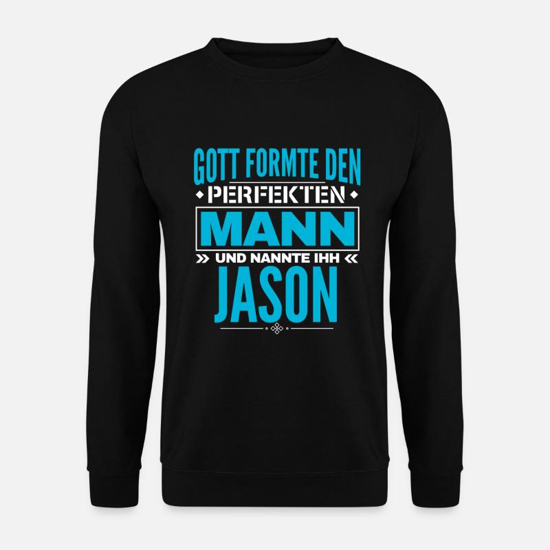 Jason Name Design - Unisex Pullover - Schwarz
