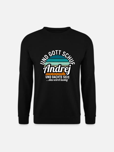 Anton - Unisex Pullover - Schwarz