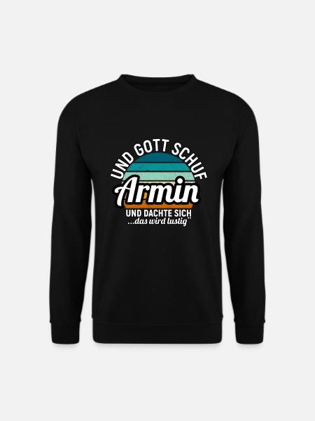 Arno - Unisex Pullover - Schwarz