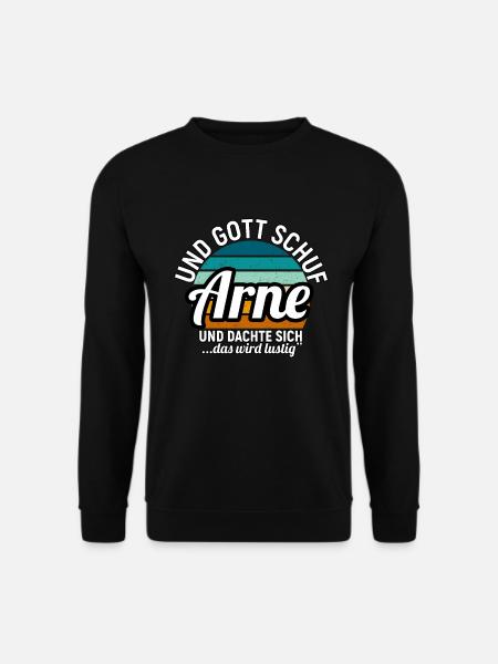 Arnold - Unisex Pullover - Schwarz