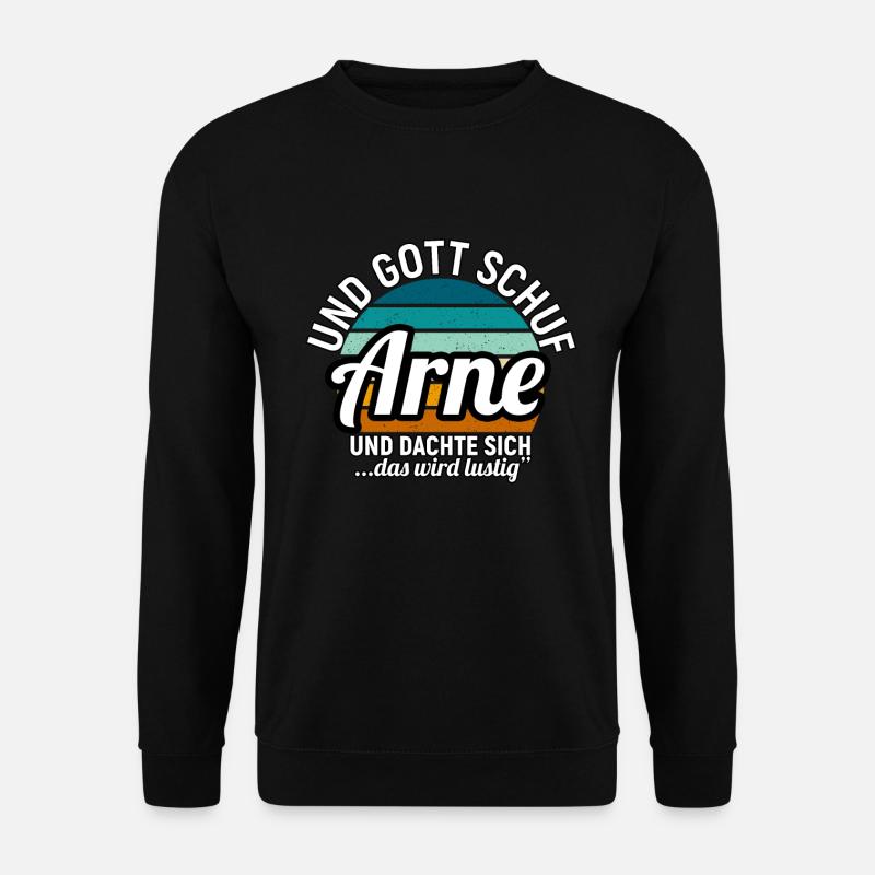Arnold - Unisex Pullover - Schwarz