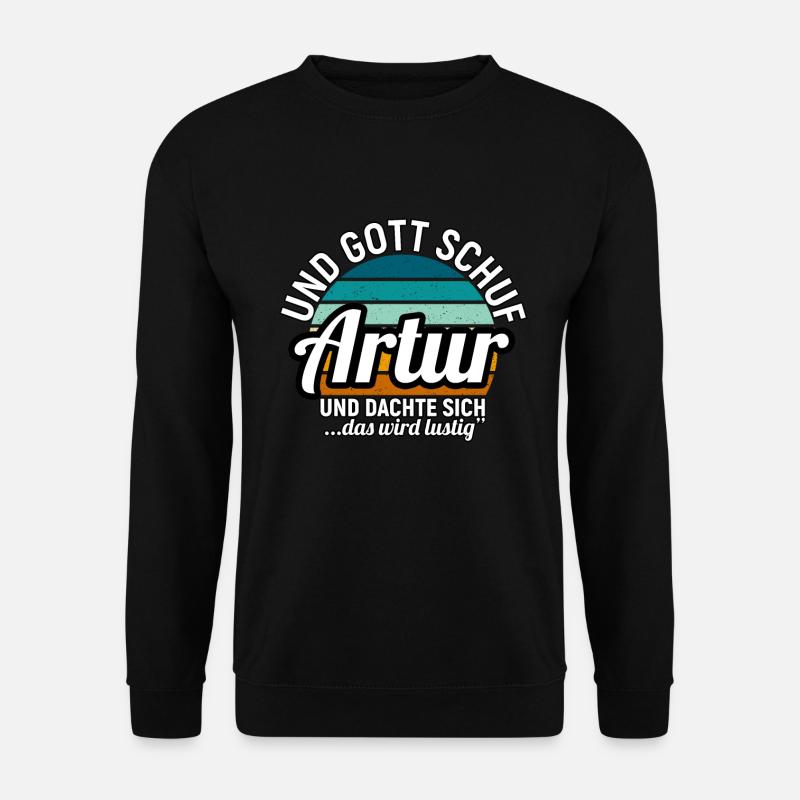 Bastian - Unisex Pullover - Schwarz