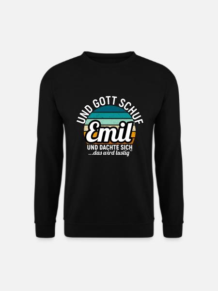 Erhard - Unisex Pullover - Schwarz