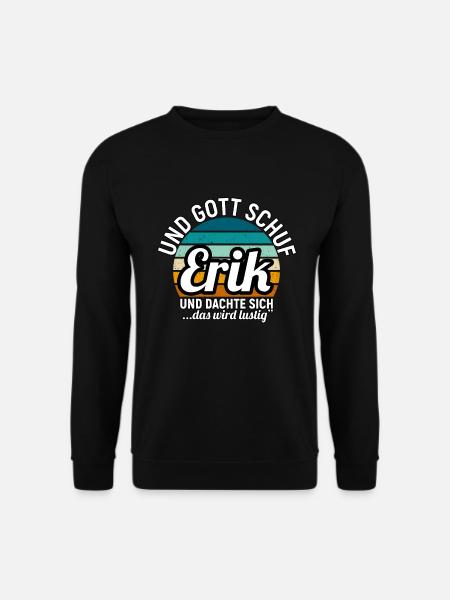 Erwin - Unisex Pullover - Schwarz