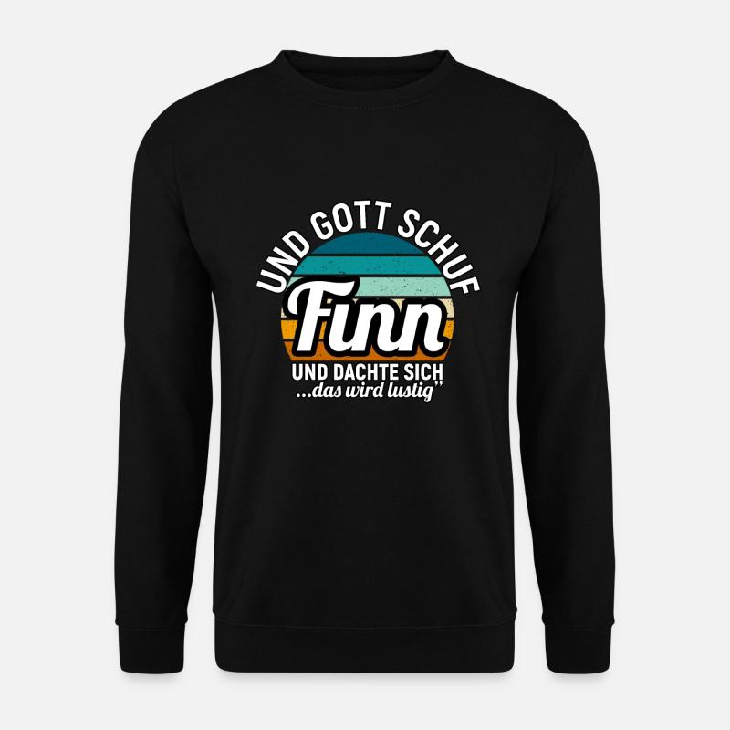 Frank - Unisex Pullover - Schwarz