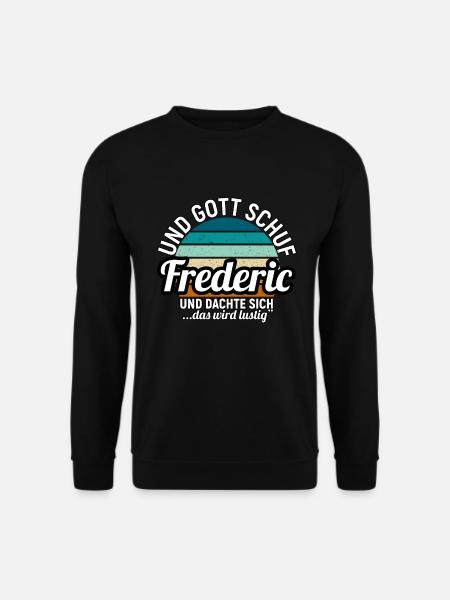 Frederic - Unisex Pullover - Schwarz