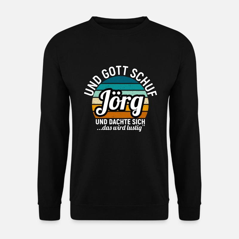 Jörg - Unisex Pullover - Schwarz