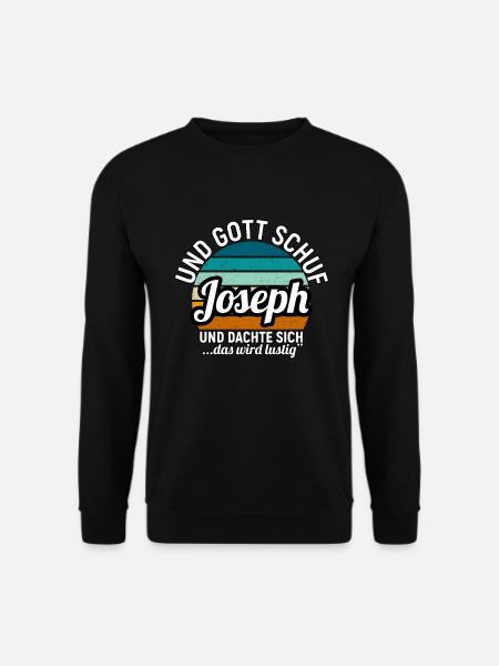 Joseph - Unisex Pullover - Schwarz
