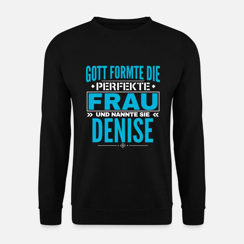 Denise Nom Design - Sweat-shirt Unisexe - noir