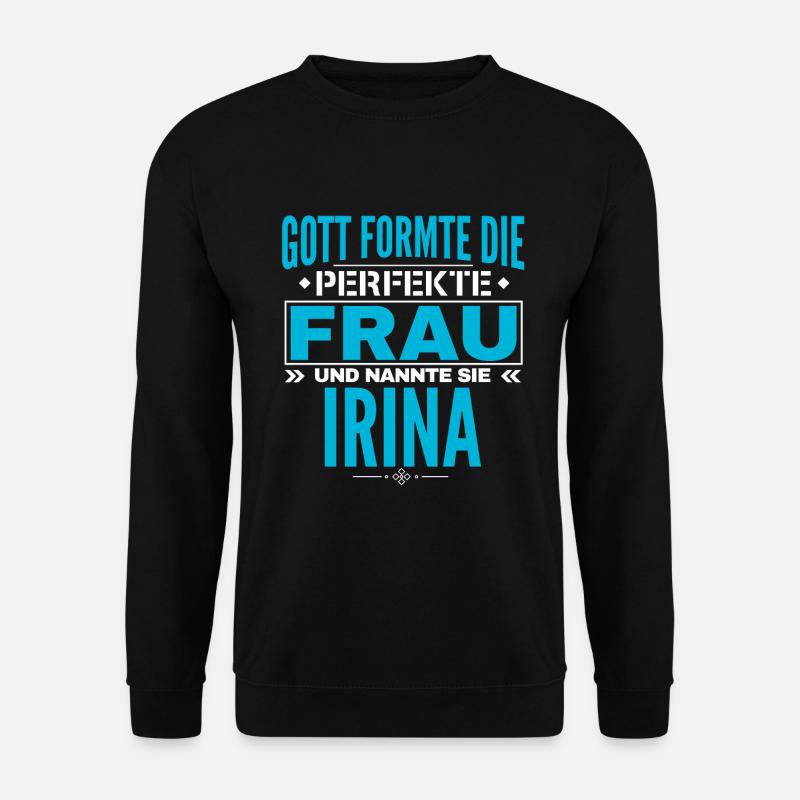 Irina Name Design - Unisex Sweatshirt - black