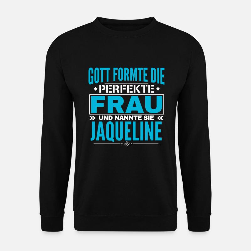 Jaqueline Name Design - Unisex Sweatshirt - black