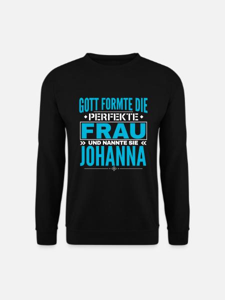 Johanna Name Design - Unisex Sweatshirt - black