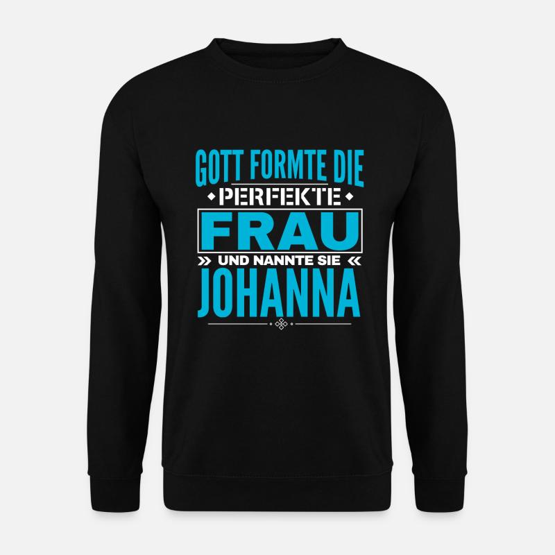 Johanna Name Design - Unisex Sweatshirt - black