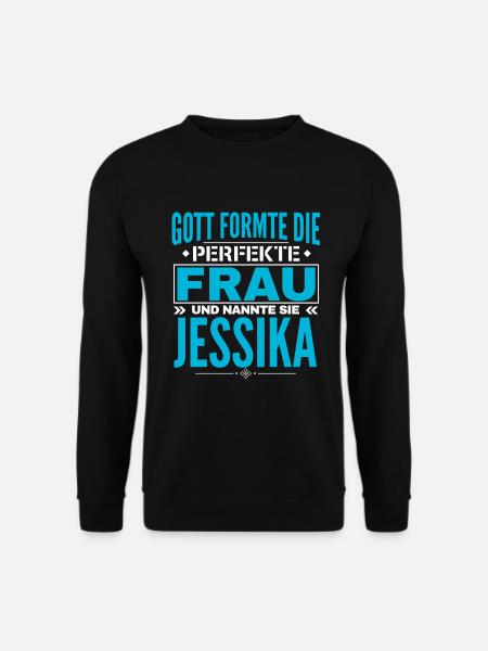 Jessika Name Design - Unisex Sweatshirt - black