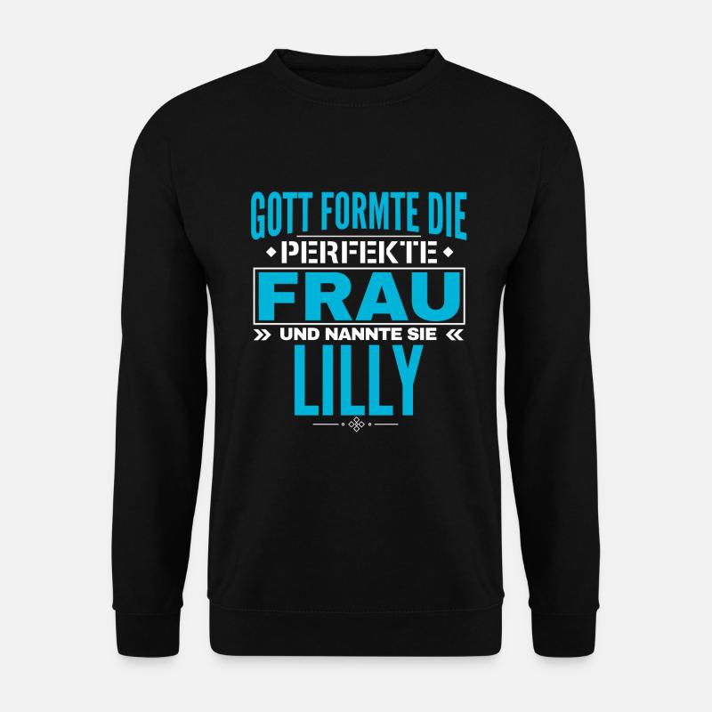Lilly Name Design - Unisex Sweatshirt - black